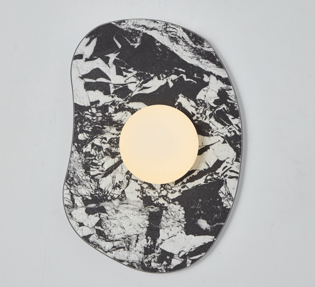 Velora Stone Oval Wall Sconce
