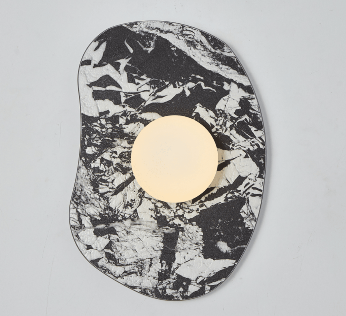 Velora Stone Oval Wall Sconce