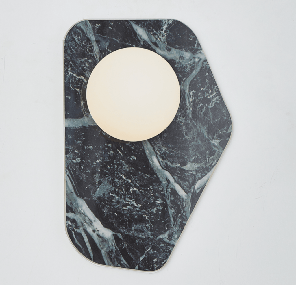 Veyla Stone Pebble Wall Sconce
