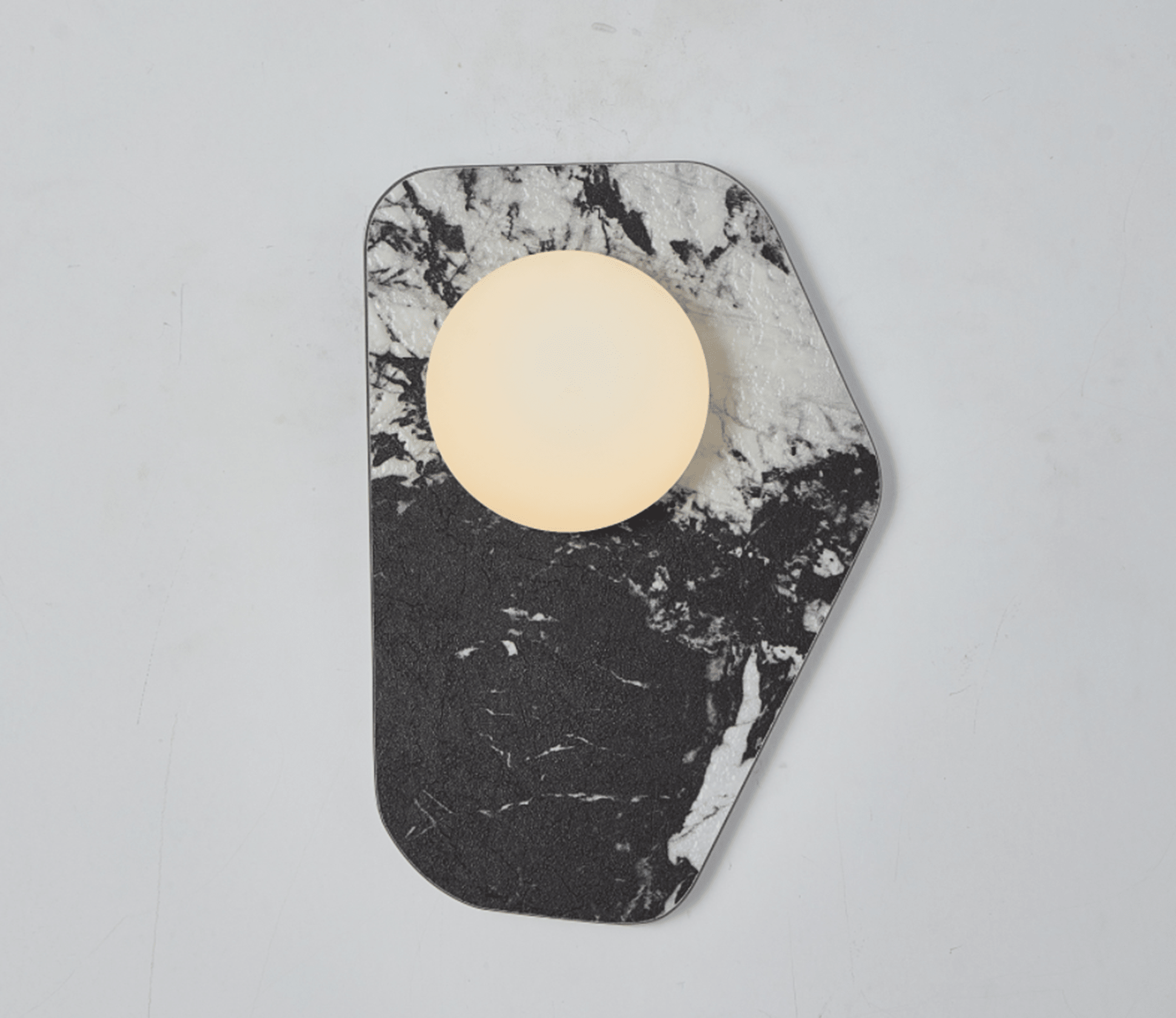 Veyla Stone Pebble Wall Sconce