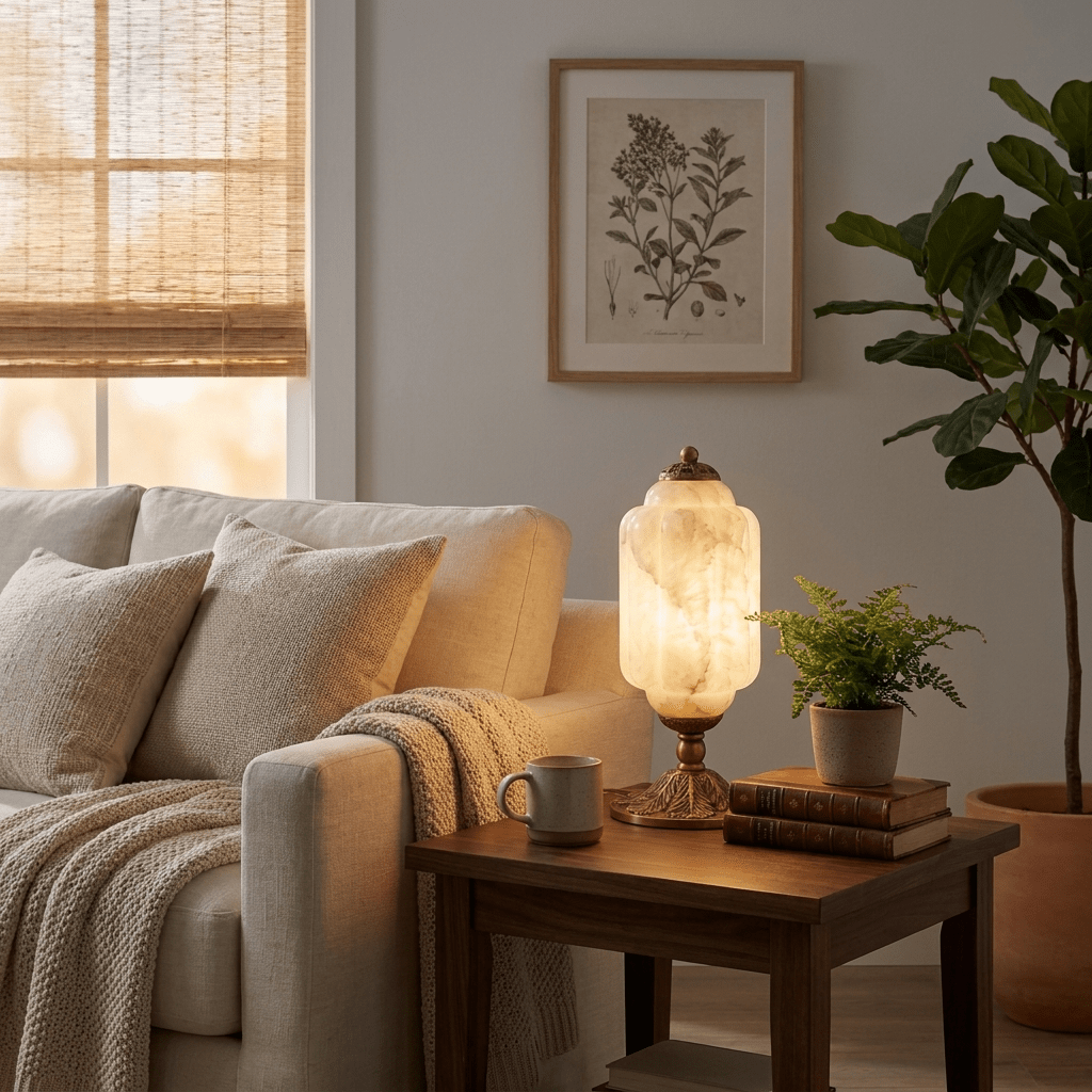 Windsor Alabaster Table Lamp