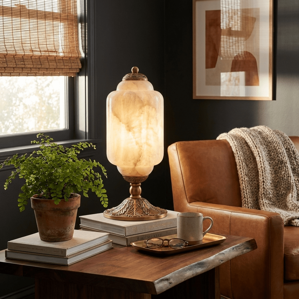 Windsor Alabaster Table Lamp