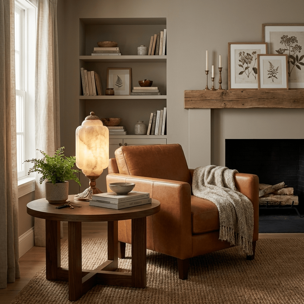 Windsor Alabaster Table Lamp