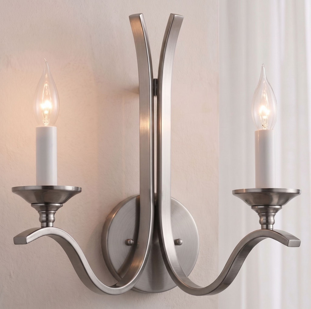 Winslow Wave Arm Wall Sconce