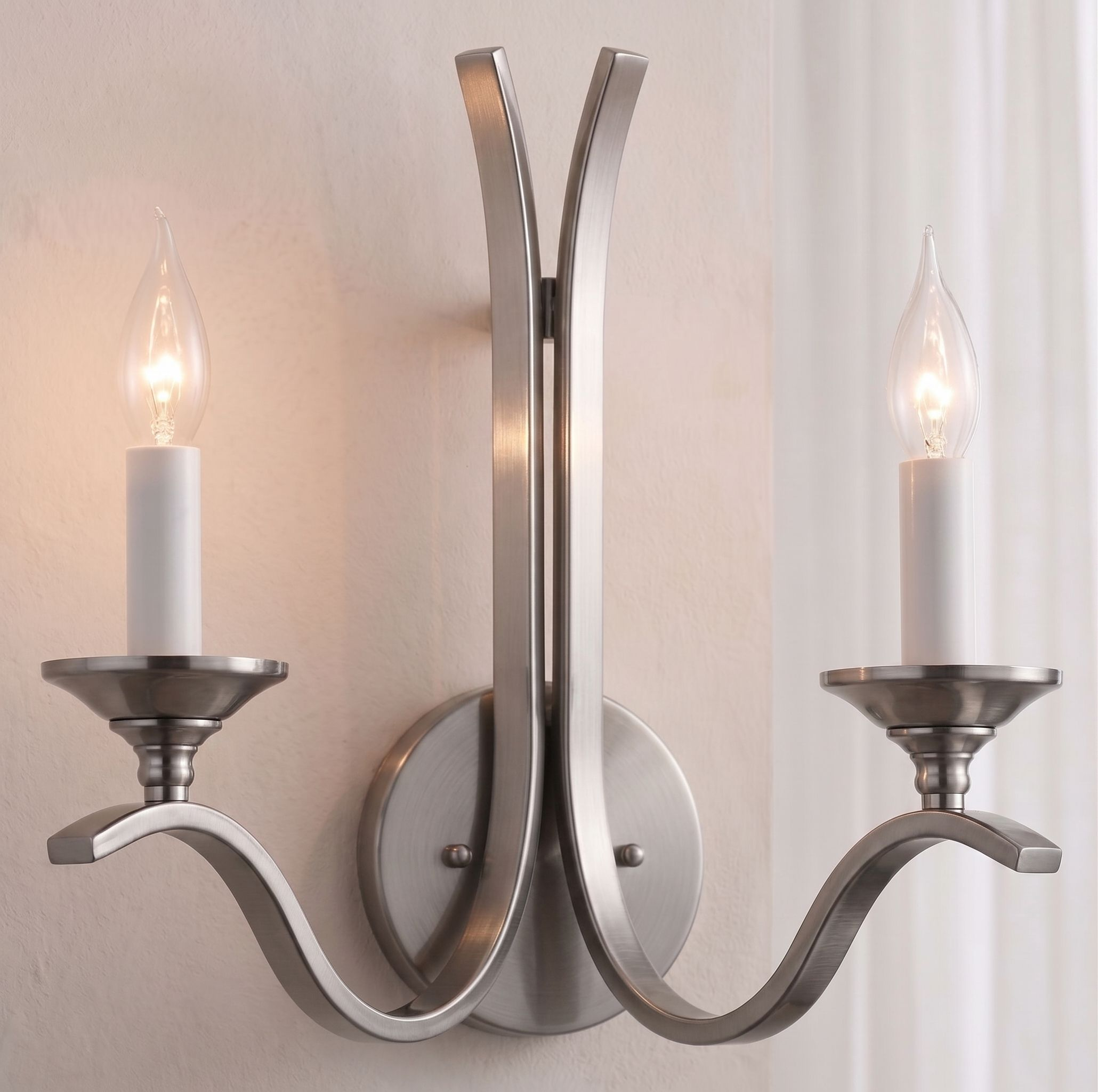 Winslow Wave Arm Wall Sconce
