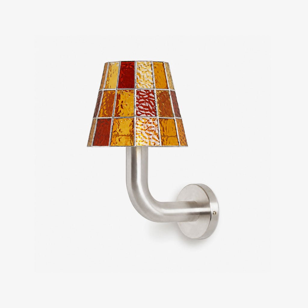 Wren Faceted Glass Sconce