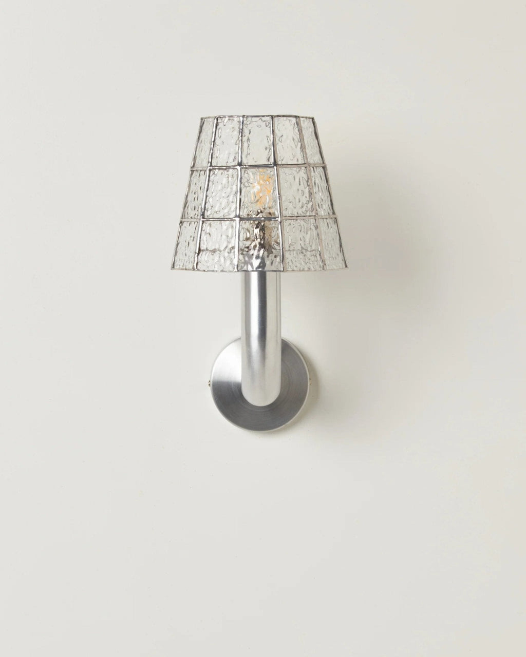 Wren Faceted Glass Sconce