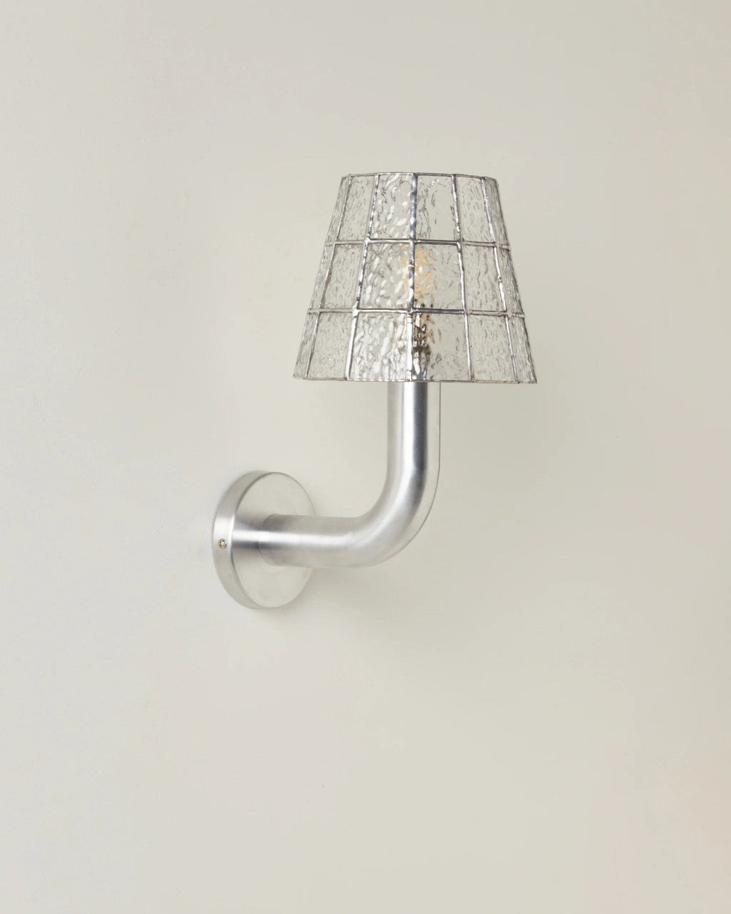 Wren Faceted Glass Sconce