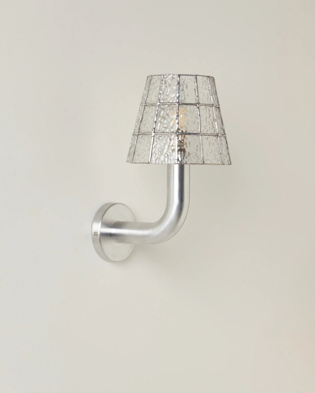 Wren Faceted Glass Sconce
