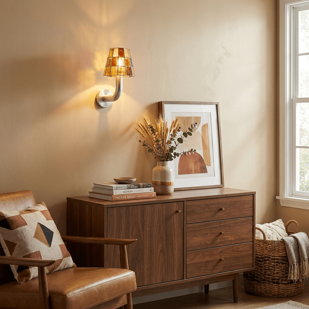 Wren Faceted Glass Sconce