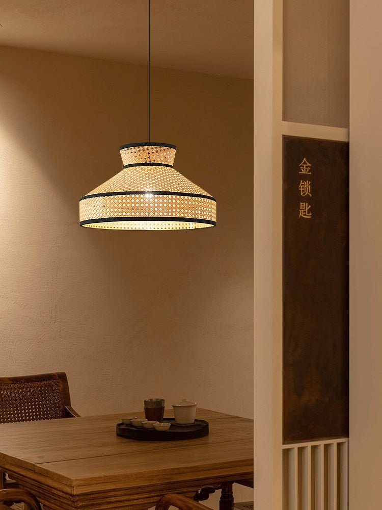 Harvest Woven Rattan Pendant Lamp