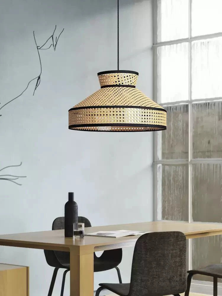 Harvest Woven Rattan Pendant Lamp