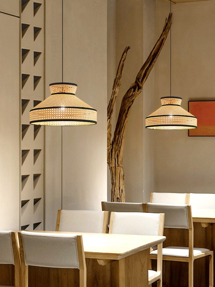 Harvest Woven Rattan Pendant Lamp