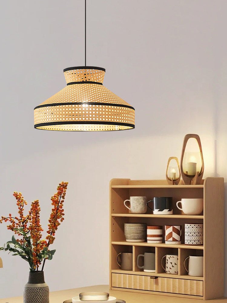 Harvest Woven Rattan Pendant Lamp