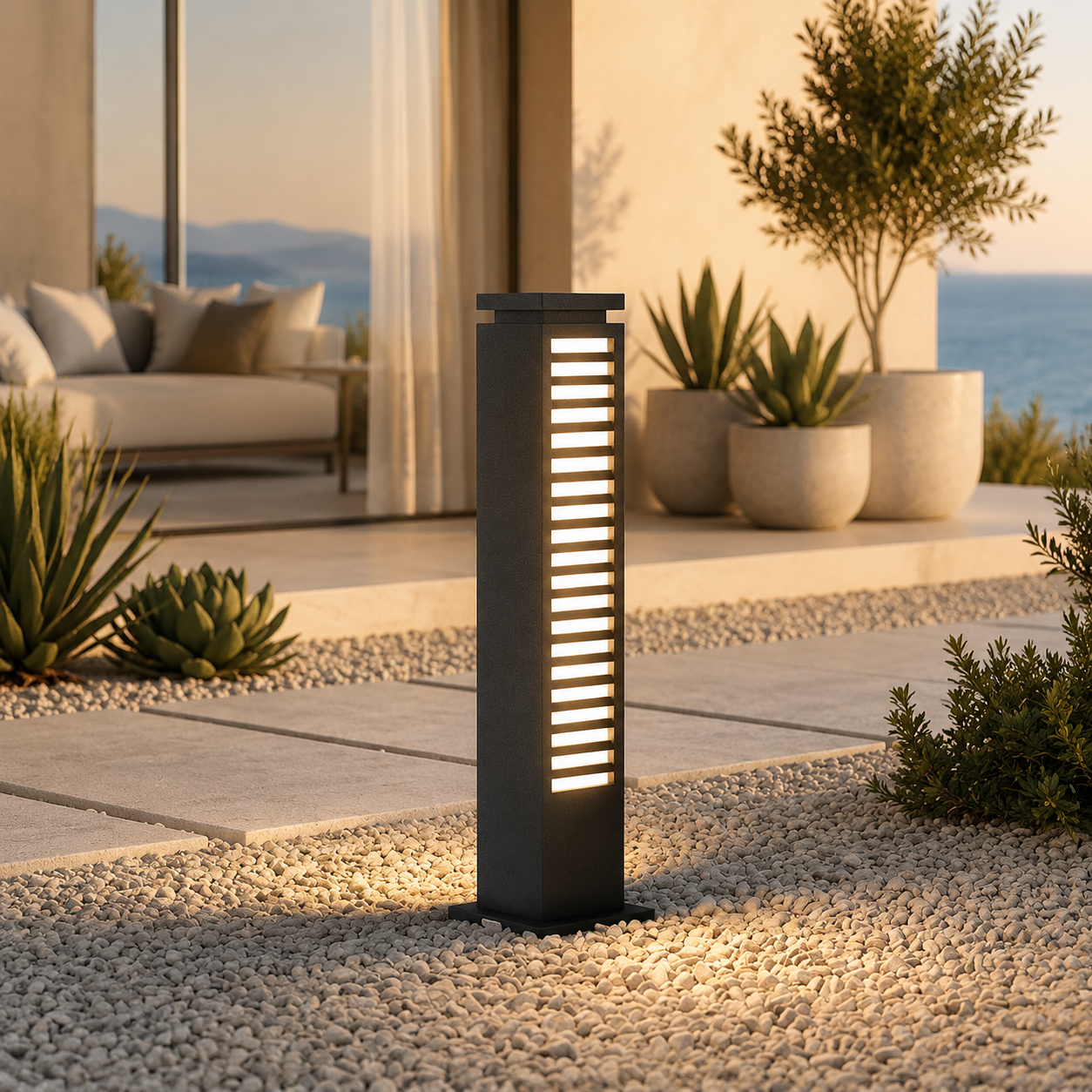 RIRZ BEACON Outdoor Bollard Light