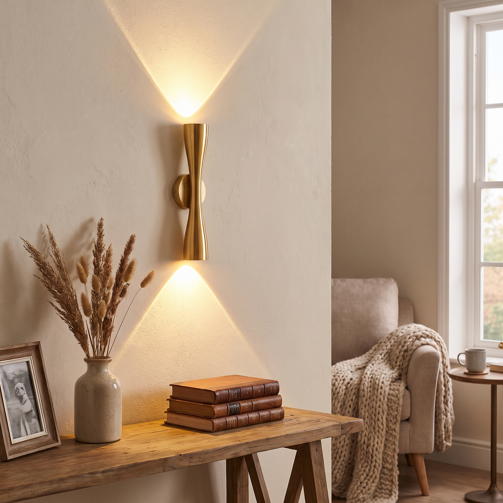 Ridge Twin Spot Wall Sconce