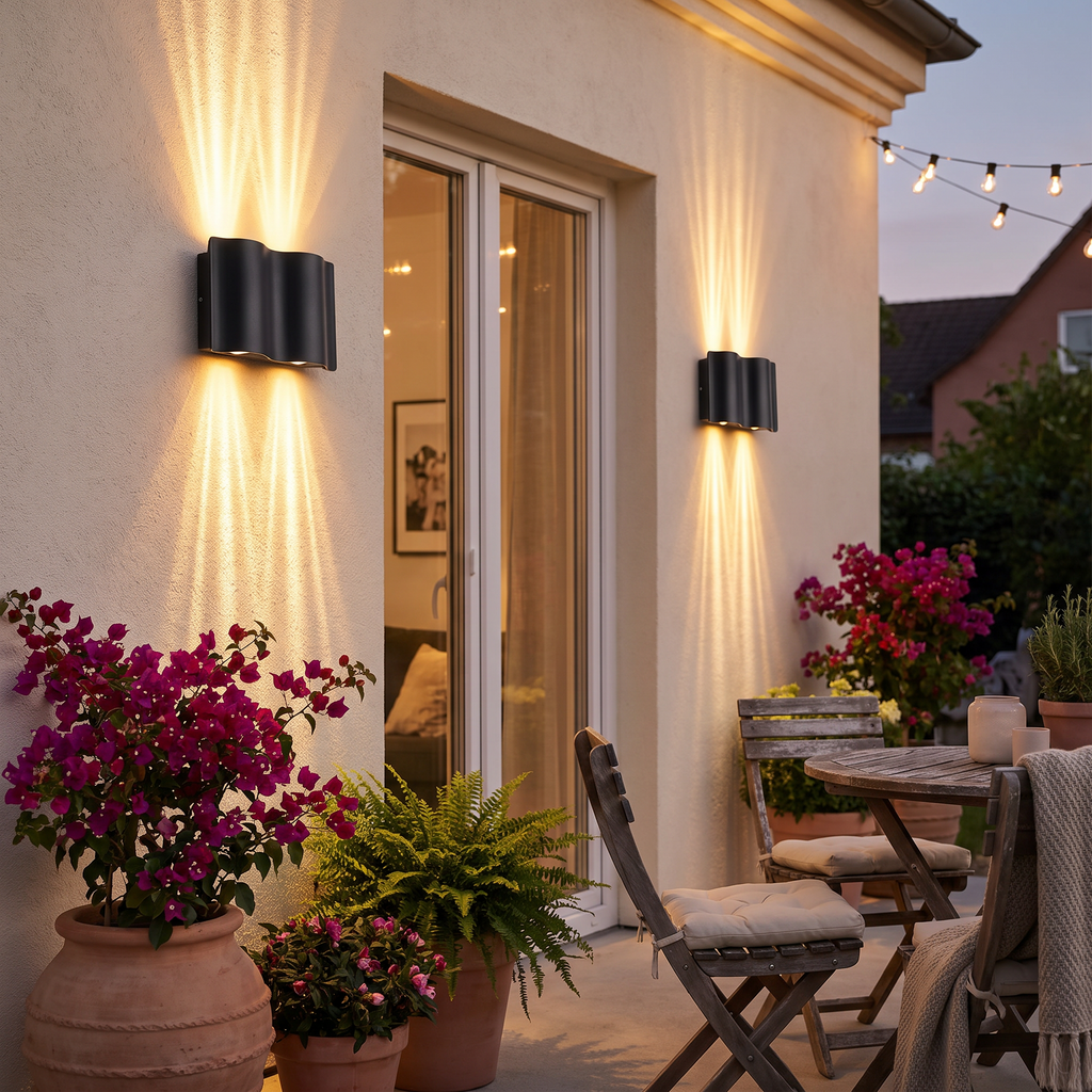 Crest Wave Wall Light