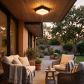 Ellis Square Outdoor Flush Mount