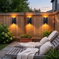 Aurora Solar Colour Light, Black Wireless Solar RGB Colour Changing Garden Light for Fence, Patio & Deck