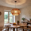 Reed Tiered Rope Pendant Lamp
