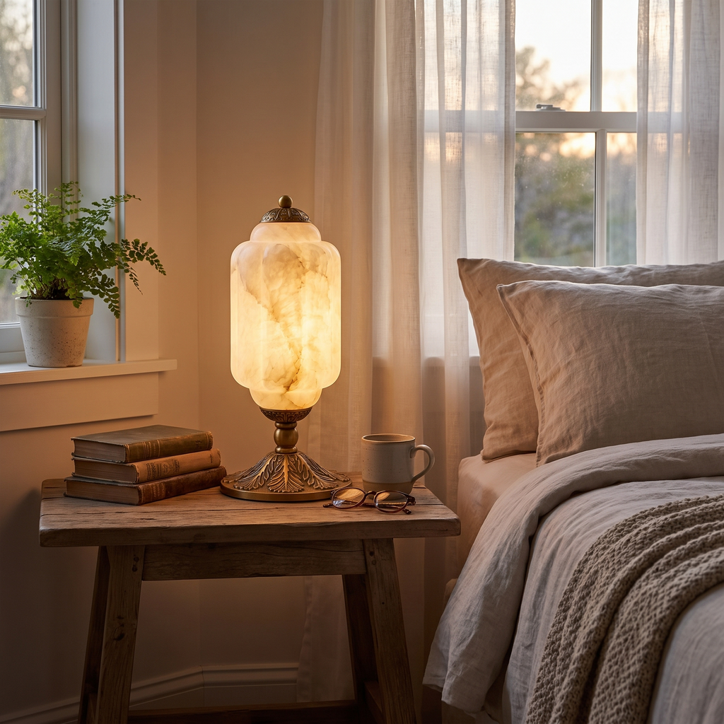 Windsor Alabaster Table Lamp
