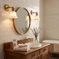 Fenwick Alabaster Vanity Sconce